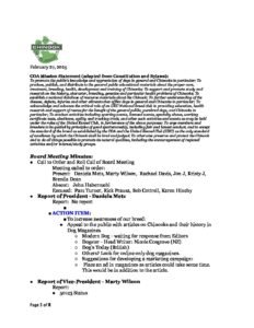 2025 02 27 Board Meeting Minutes