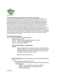 2025 07 31 Board Meeting Minutes