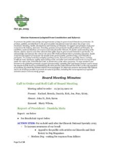 2025 10 30 Board Meeting Agenda